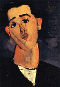 Portrait of Juan Gris, Amedeo Modigliani